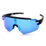 Óculos de Sol Performance GALIBIER Matte Black Dark Blue