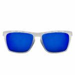 Óculos de Sol Polarizado BOSTON Matte Transparent Dark Blue Mirror