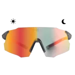 Óculos de Sol Performance STELVIO Crystal Gray Orange Photochromic