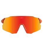 Óculos de Sol Performance STELVIO Matte Orange Red